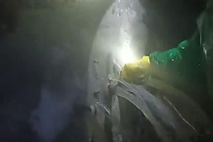 宜昌消防水池堵漏现场